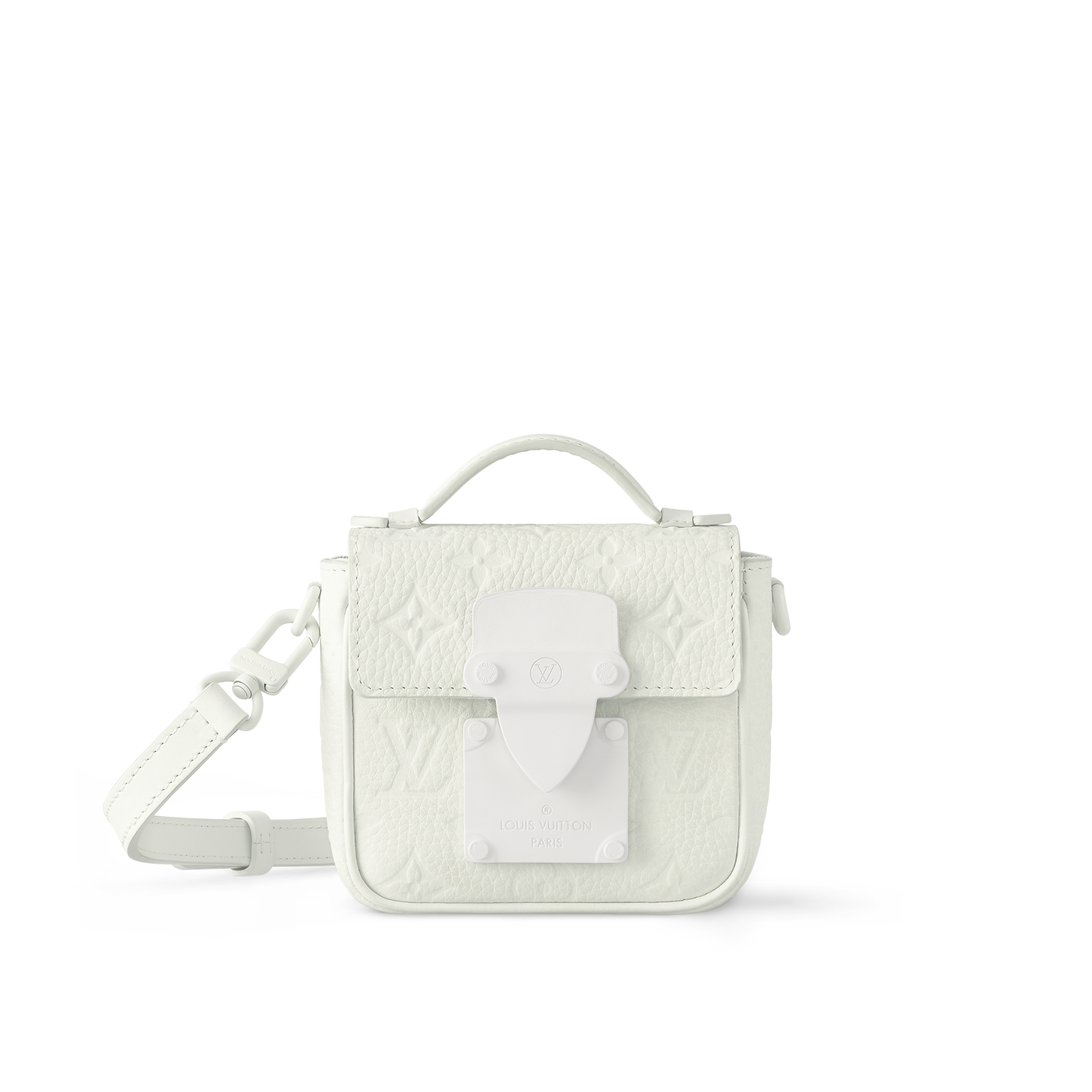 Pico SLock Bag Luxury Taurillon Monogram Black LOUIS VUITTON